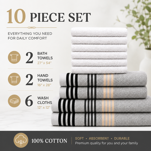 Egyptian cotton oversized bath towel