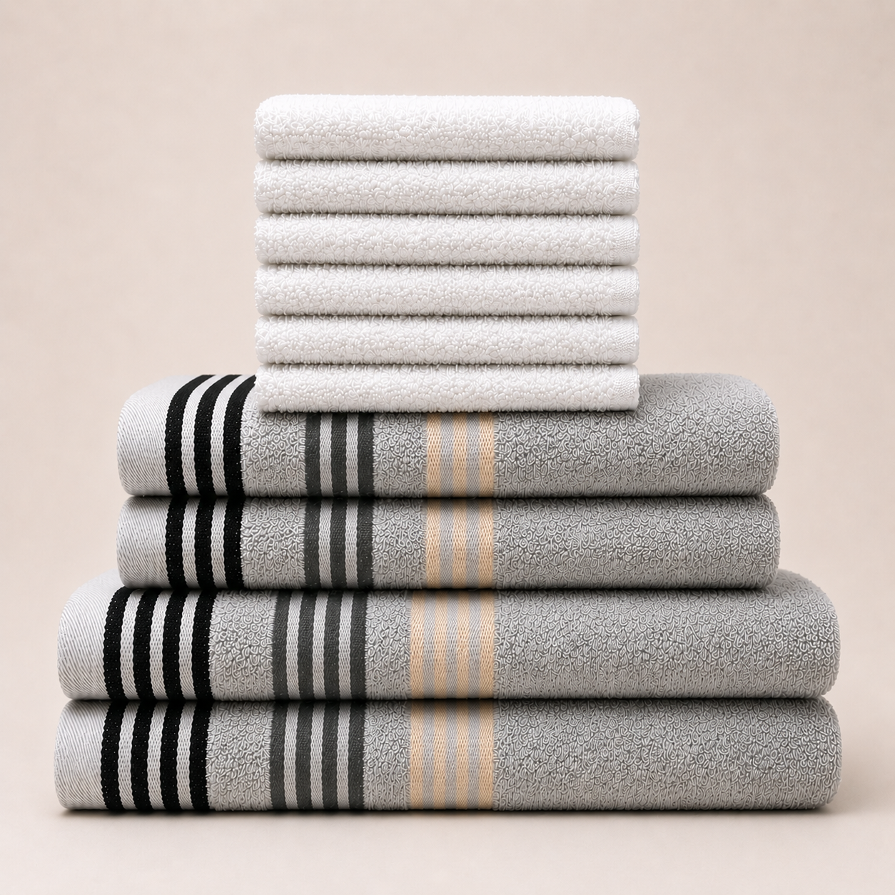 Egyptian cotton oversized bath towel